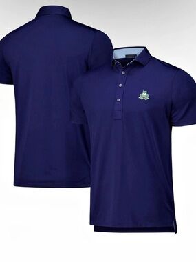 Greyson Oasis Polo Men's Polo Blue Large NWT